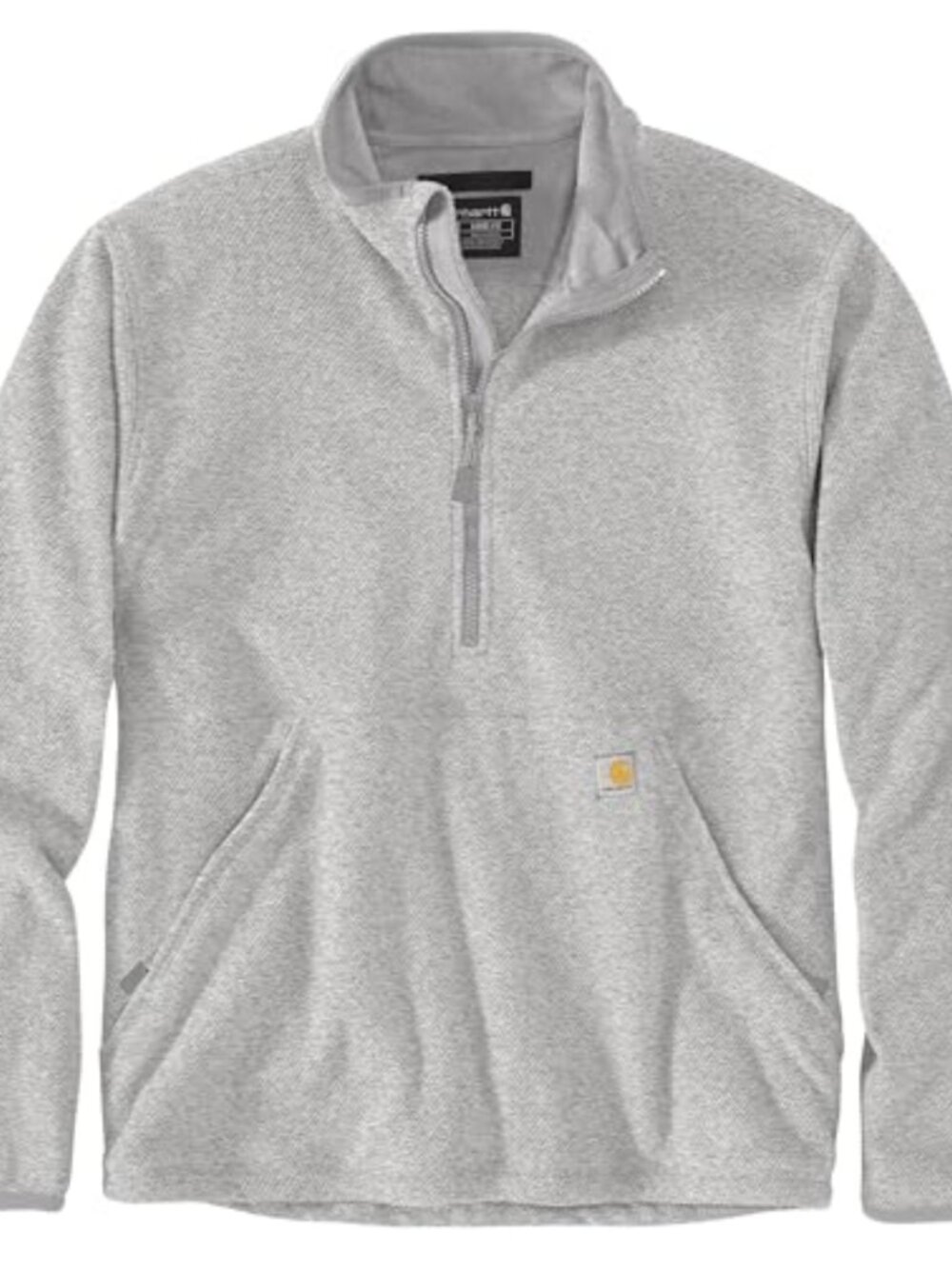 Carhartt Relaxed Fit Half-Zip Fleece Pullover Sweatshirt Mock Neck